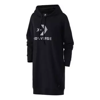 Толстовка star chevron french terry dress 'black' Converse, черный