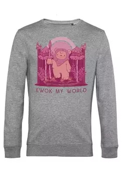 Толстовка STAR WARS CLASSIC EWOK MY WORLD Star Wars, цвет Mottled Light Grey