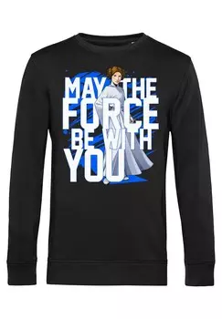 Толстовка STAR WARS: CLASSIC FORCE STACK LEIA Star Wars, черный