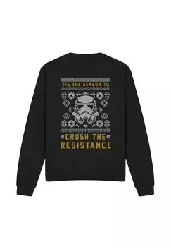 Толстовка STAR WARS CRUSH THE RESISTANCE THIS CHRISTMAS Star Wars, черный
