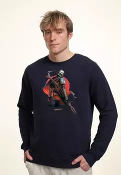 Толстовка STAR WARS: MANDALORIAN MANDALORIAN SUNRISE Star Wars, темно-синий