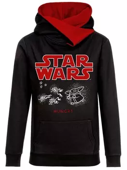 Толстовка Star Wars Schalkragenpullover The Mandalorian Grogu Hungry, черный