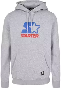 Толстовка Starter Black Label с капюшоном " Starter Black Label Men's Starter Two Color Logo Hoody", серый