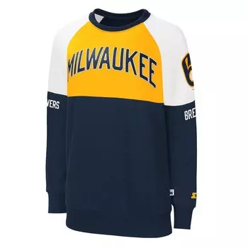 Толстовка Starter Milwaukee Brewers, нави