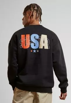 Толстовка STARTER USA CREW NECK, черный