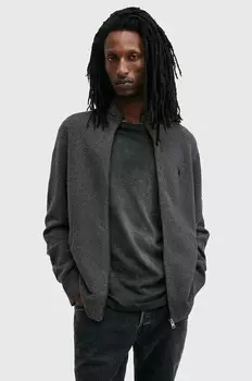 Толстовка STATTEN из шерсти AllSaints, серый