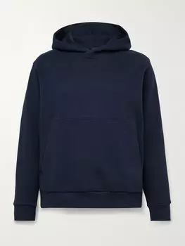 Толстовка Steady State из хлопковой смеси с трикотажем LULULEMON, цвет Midnight blue