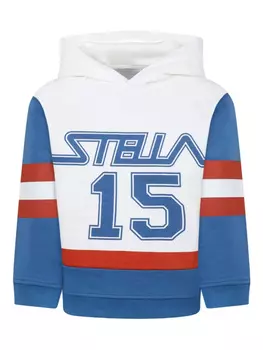 Толстовка Stella McCartney Kids с графическим принтом, белый