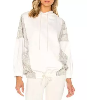 Толстовка Stella Popover с капюшоном цвета серо-коричневого змеиного цвета Beach Riot