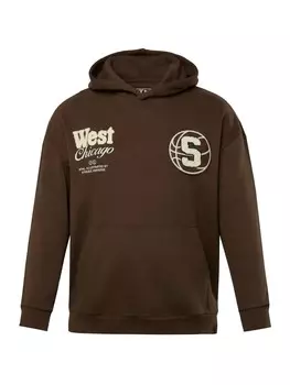 Толстовка STHUGE, темно-коричневый