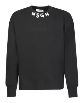 Толстовка стильная aw24 Msgm, черный