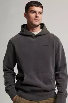 Толстовка стираная Vintage Mark Superdry, черный