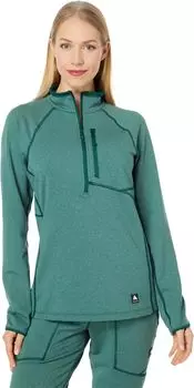 Толстовка Stockrun Grid 1/2 Zip Fleece Burton, цвет Botanical Garden