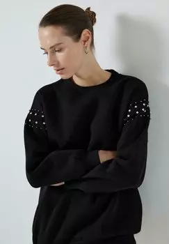 Толстовка STONE DETAIL Touch Priv, черный