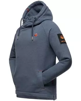 Толстовка STONE HARBOUR Hoodie Caspian Sailor, цвет Dusty Blue Melange