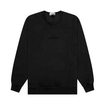 Толстовка Stone Island Crewneck 'Black', черный