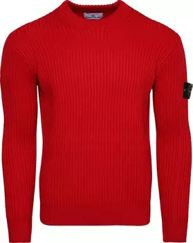 Толстовка Stone Island Crewneck Knit 'Red', красный