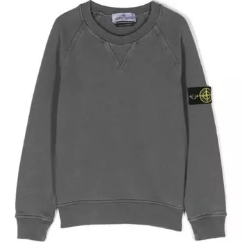 Толстовка Stone Island детская, серый