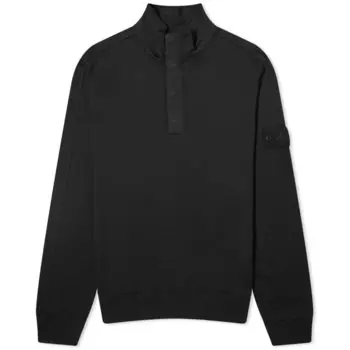 Толстовка Stone Island Ghost Half Zip Sweat, черный