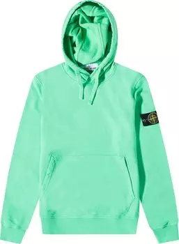 Толстовка Stone Island Hooded Sweatshirt 'Light Green', зеленый