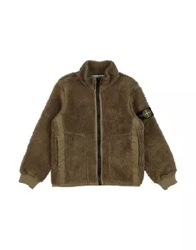 Толстовка Stone Island Junior, зеленый