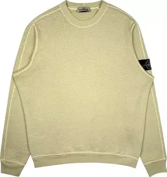 Толстовка Stone Island Logo Patch Crewneck 'Natural', загар