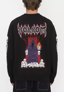 Толстовка STONE LORD CREW Volcom, цвет black
