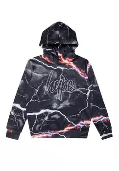 Толстовка STORM OUTLINE SCRIPT Hype, цвет black