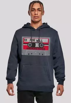 Толстовка STRANGER THINGS CASSETTE FOR WILL NETFLIX TV SERIES - Hoodie F4NT4STIC, темно-синий