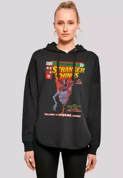 Толстовка STRANGER THINGS COMIC COVER NETFLIX TV SERIES - Hoodie F4NT4STIC, черный