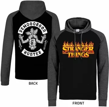 Толстовка Stranger Things Hoodie, черный
