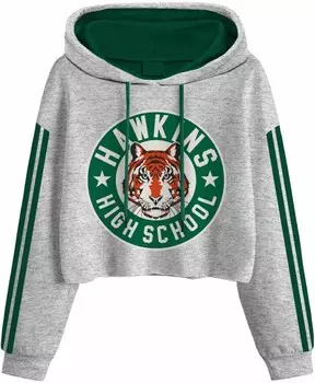 Толстовка Stranger Things Hoodie, серый