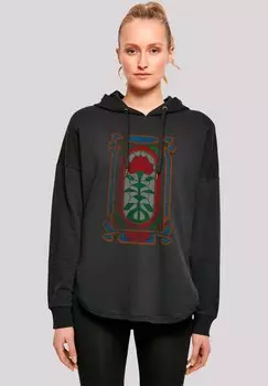 Толстовка STRANGER THINGS ROSE WINDOW NETFLIX - Hoodie F4NT4STIC, черный