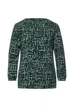 Толстовка Street One, цвет deep clary mint