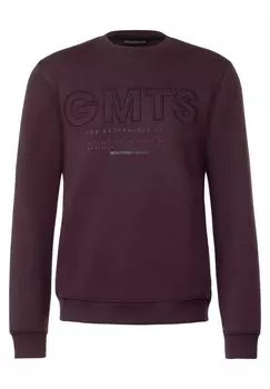 Толстовка Street One MEN, цвет Aubergine/mottled purple