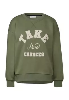 Толстовка Street One Studio, зеленый