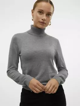 Толстовка STRICKPULLOVER VMIRIS Vero Moda, цвет Mottled Grey