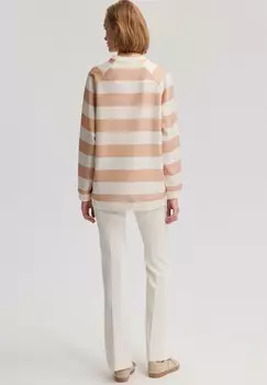 Толстовка STRIPED CREPE Touch Priv, цвет Stone