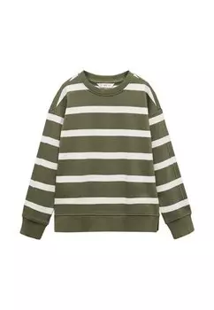 Толстовка STRIPES2 Mango Kids, цвет kaki