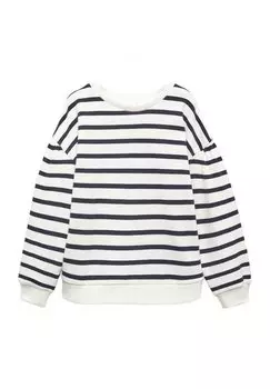 Толстовка Stripes Mango, цвет bleu marine fonc