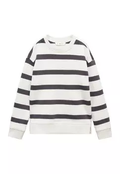 Толстовка STRIPES Mango Kids, цвет gris anthracite