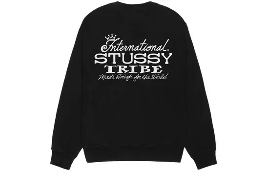 Толстовка Stssy World Tour Stussy, зеленый
