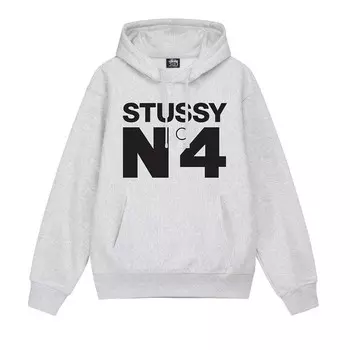 Толстовка Stussy №4 Ясень Хизер