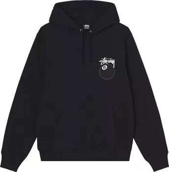 Толстовка Stussy 8 Ball Hood 'Black', черный