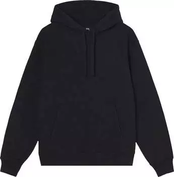 Толстовка Stussy Back Hood Appliqu Hood 'Black', черный