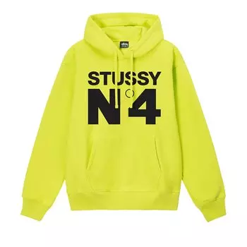 Толстовка Stussy No.4 Keylime