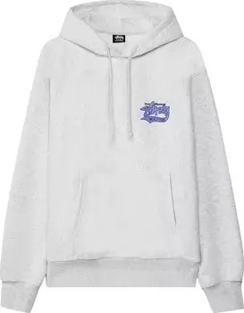 Толстовка Stussy Slugger Hood 'Ash', серый