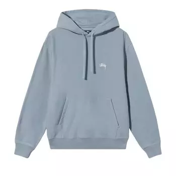 Толстовка Stussy Stock Logo 'Slate', синий