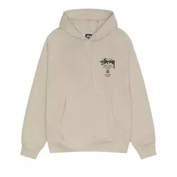 Толстовка Stussy World Tour цвета хаки