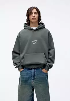 Толстовка Stwd PULL&BEAR, зеленый